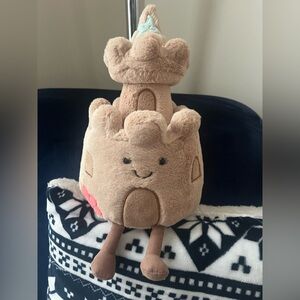 NWT Jellycat Sandcastle
